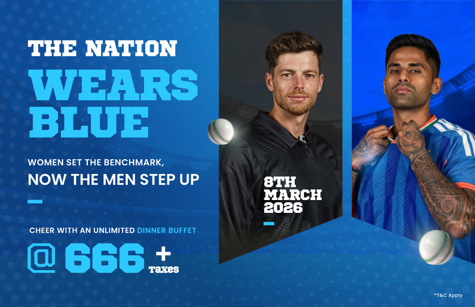 BLUE ON FIELD. FIRE ON GRILL. 🔥💙